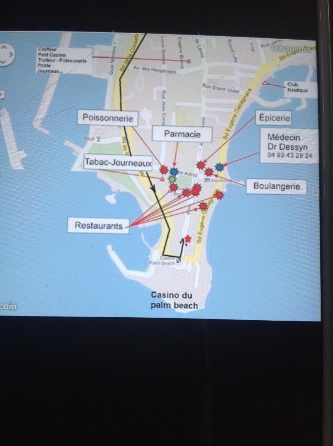 Cannes Croisette &Palm Beach,Parking Exterior foto